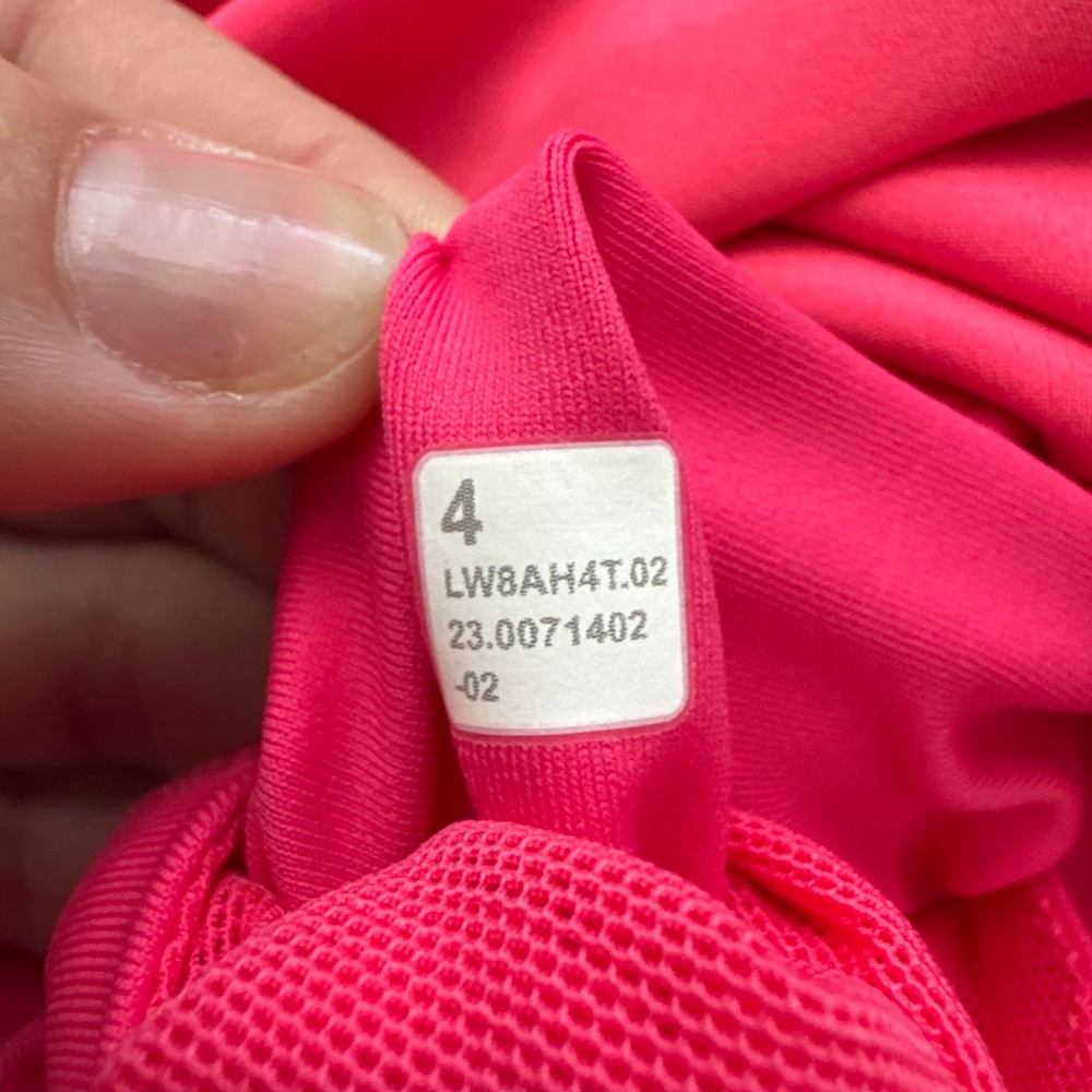 NWT Lululemon Court Rival High Rise Skirt Long Lip Gloss W8AH4T Women's Size 4 L - Picture 5 of 8